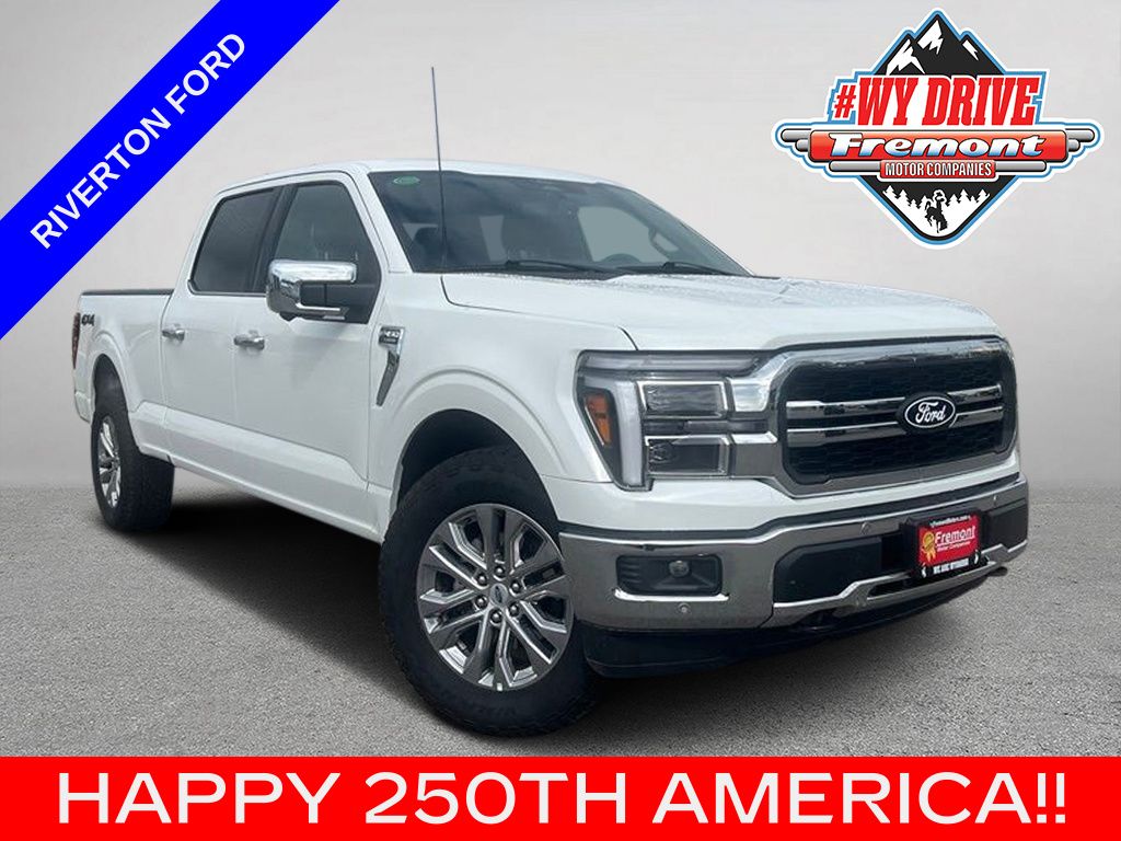 Star White Metallic TC 2025 Ford F-150 Pickup Truck Four-Wheel Drive Automatic