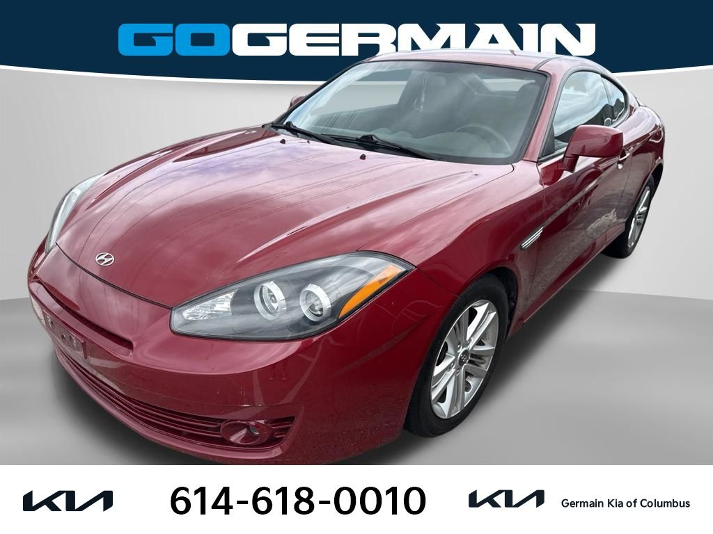 Redfire Pearl 2007 Hyundai Tiburon GS Coupe FWD Coupe 4-Speed Automatic