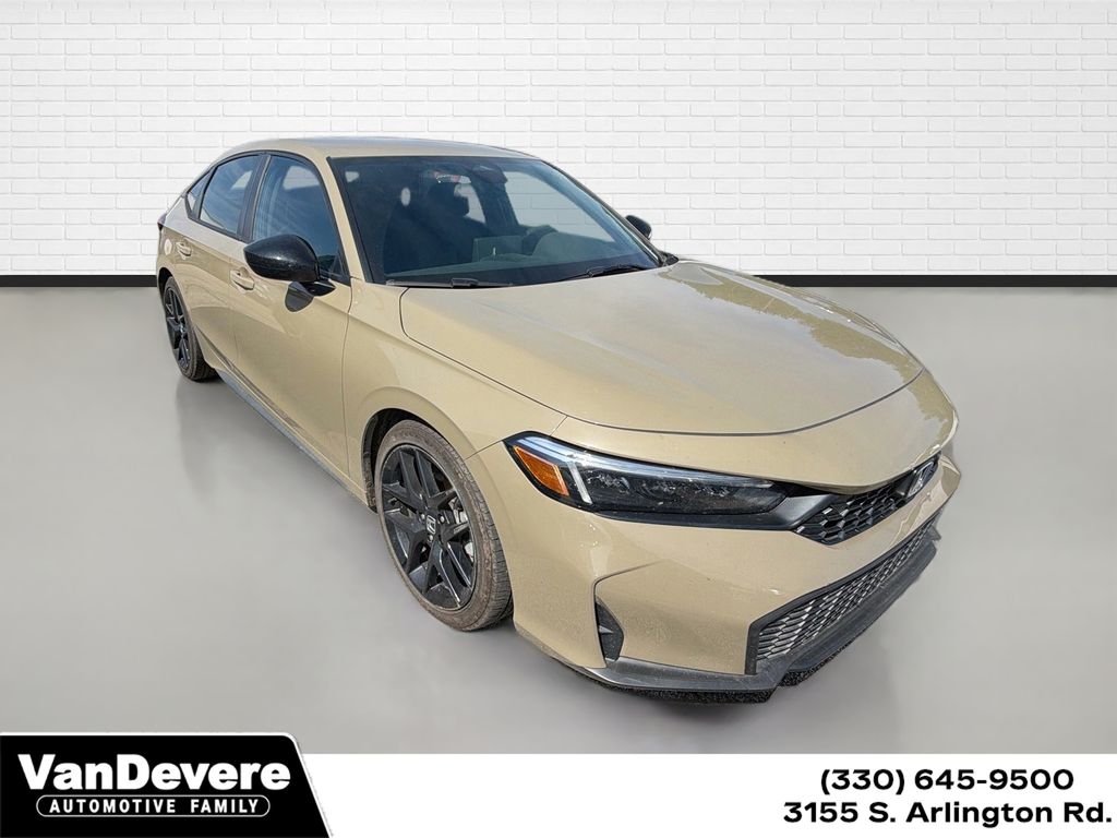 Sand Dune 2026 Honda Civic Hatchback Hatchback Front-Wheel Drive Continuously Variable Transmission