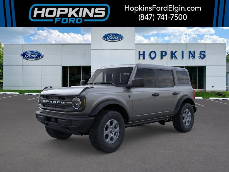 Carbonized Gray Metallic 2026 Ford Bronco SUV / Crossover Four-Wheel Drive Automatic