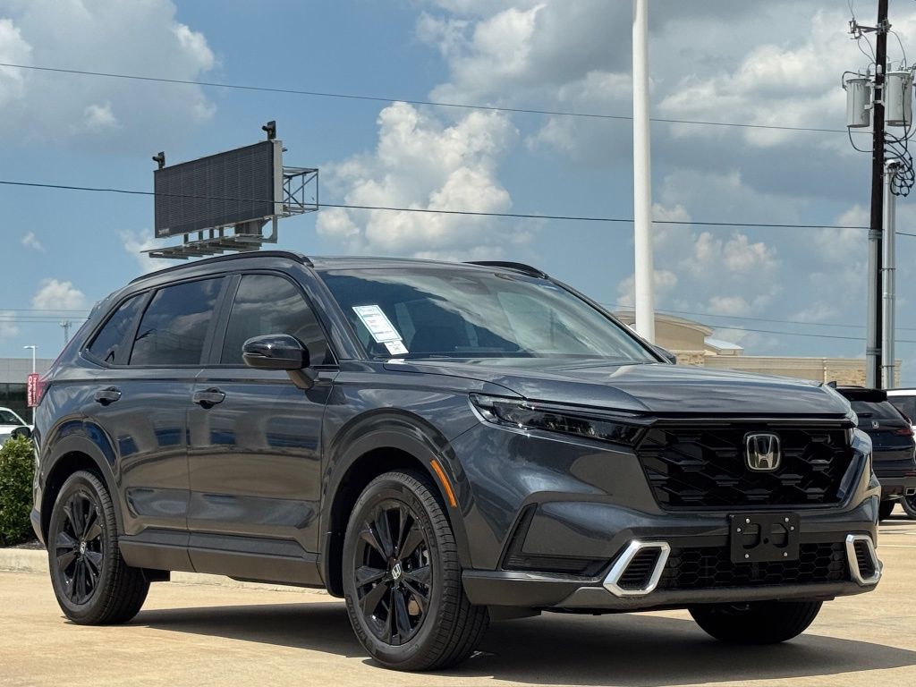 2026 Honda CR-V Hybrid Sport Touring Gray at Classic Honda Galveston