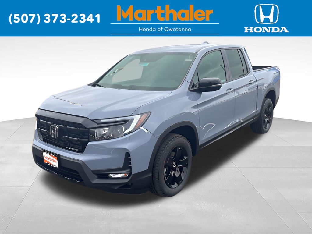 Sonic Gray Pearl 2026 Honda Ridgeline Pickup Truck All-Wheel Drive 9-Speed Automatic