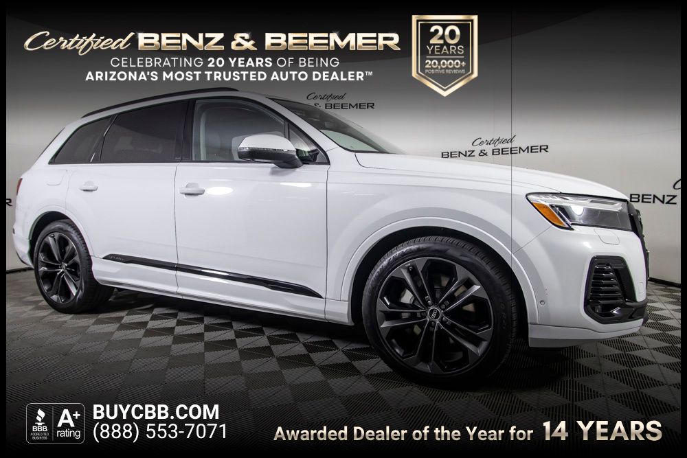 White 2025 Audi Q7 SUV / Crossover All-Wheel Drive 8-Speed Automatic