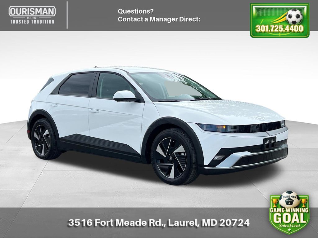 White 2025 Hyundai Ioniq 5 SE RWD SUV / Crossover Rear-Wheel Drive 1-Speed Automatic
