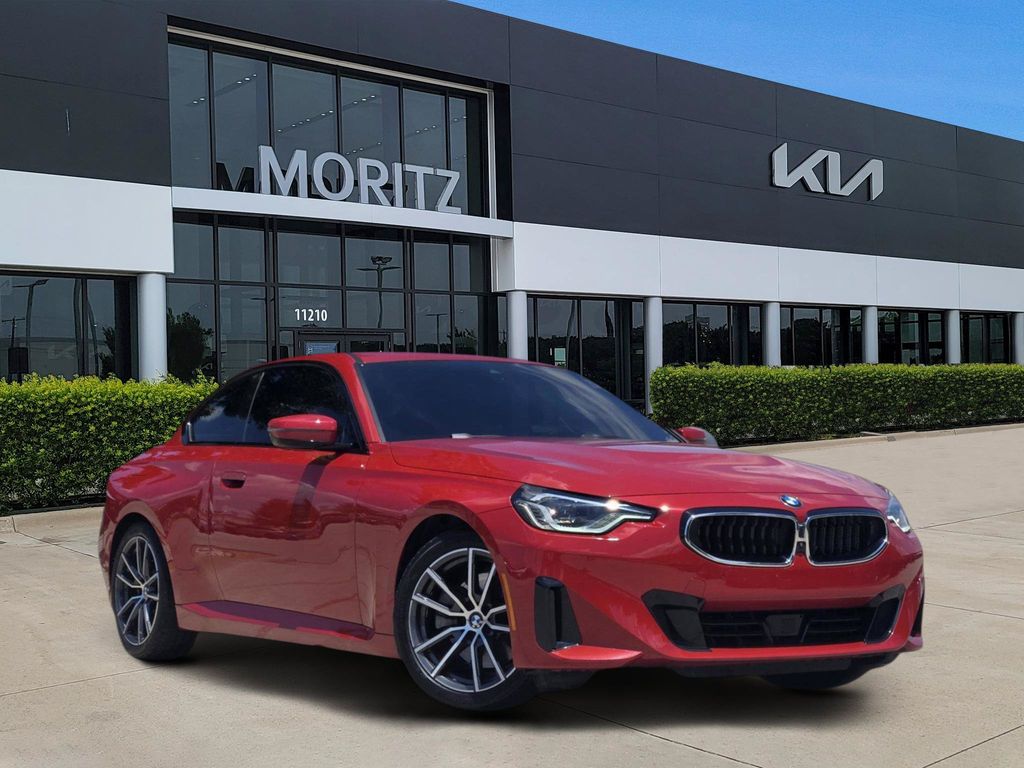 Melbourne Red Metallic 2024 BMW 2 Series 230i Coupe RWD Coupe Rear-Wheel Drive 8-Speed Automatic