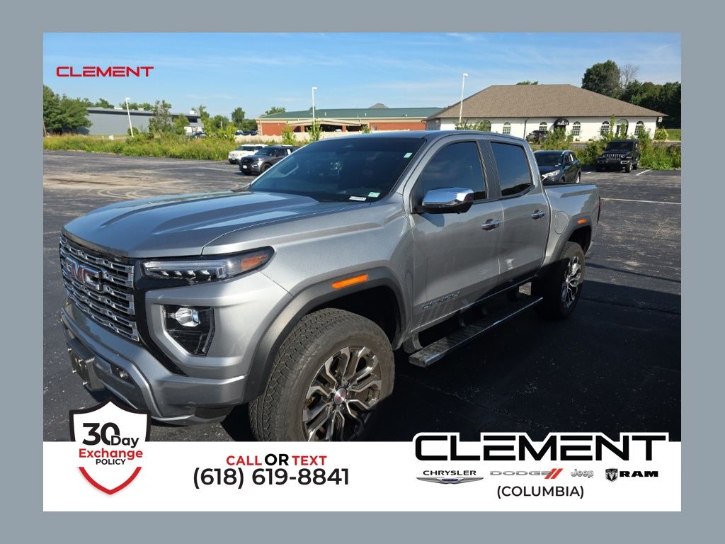Sterling Metallic 2024 GMC Canyon Pickup Truck Four-Wheel Drive 8-Speed Automatic