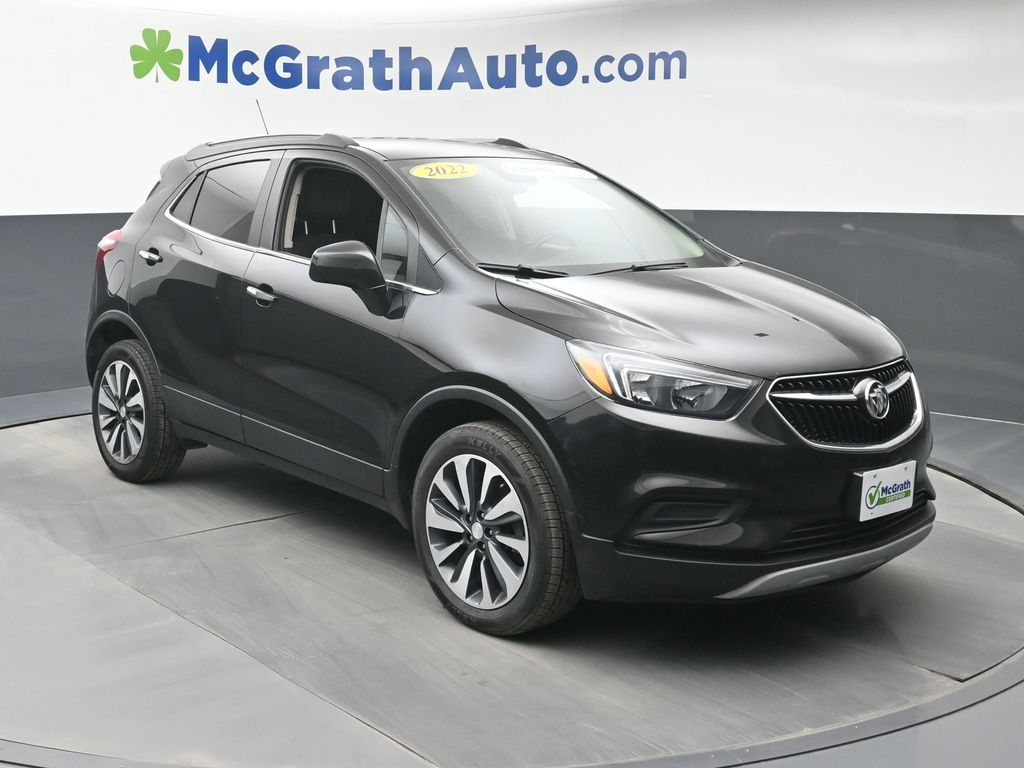 Certified Used 2022 Black Buick Preferred image 2