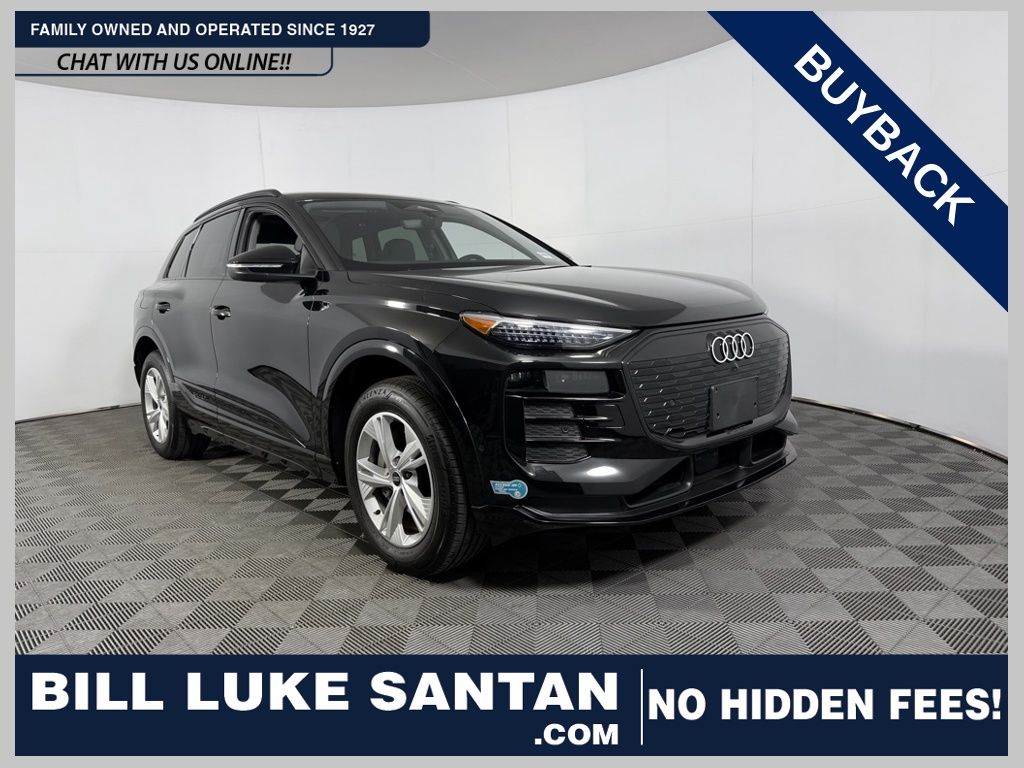 Mythos Black Metallic 2025 Audi Q6 e-tron Premium Plus RWD SUV / Crossover Rear-Wheel Drive Automatic
