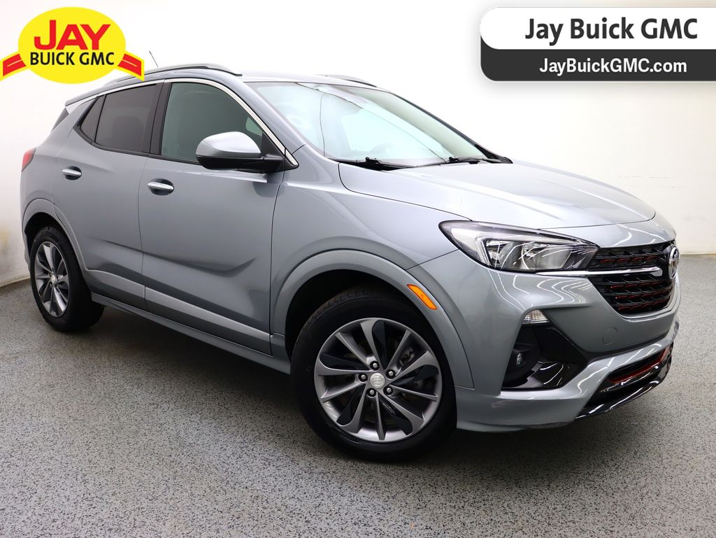 Gray Metallic 2023 Buick Encore GX SUV / Crossover Front-Wheel Drive Continuously Variable Transmission