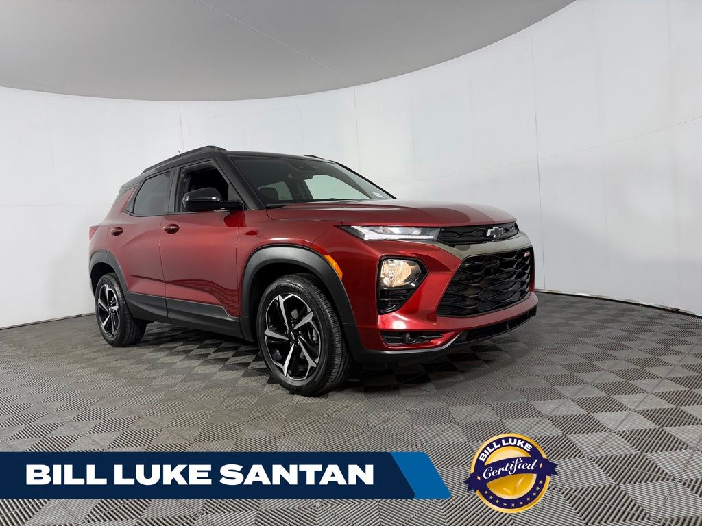 Red (Crimson) 2022 Chevrolet Trailblazer SUV / Crossover Front-Wheel Drive Continuously Variable Transmission
