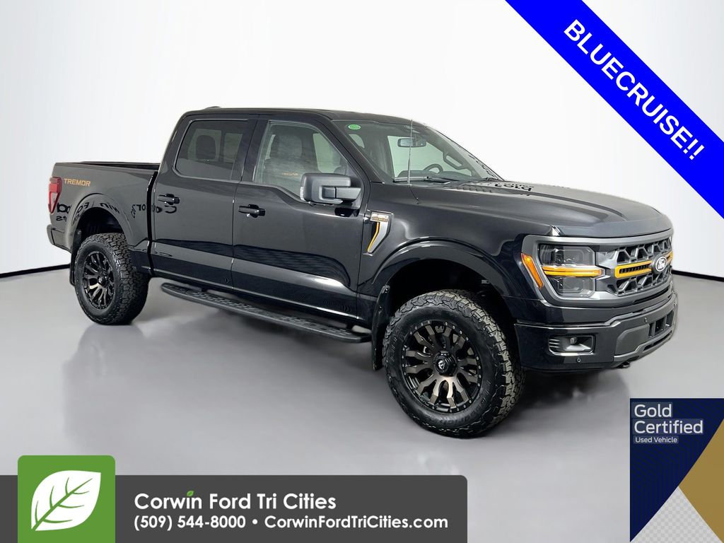 Agate Black Metallic 2025 Ford F-150 Pickup Truck Four-Wheel Drive Automatic