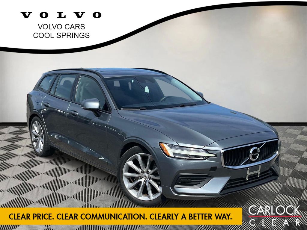 Osmium Gray Metallic 2020 Volvo V60 T5 Momentum FWD Wagon Front-Wheel Drive Automatic