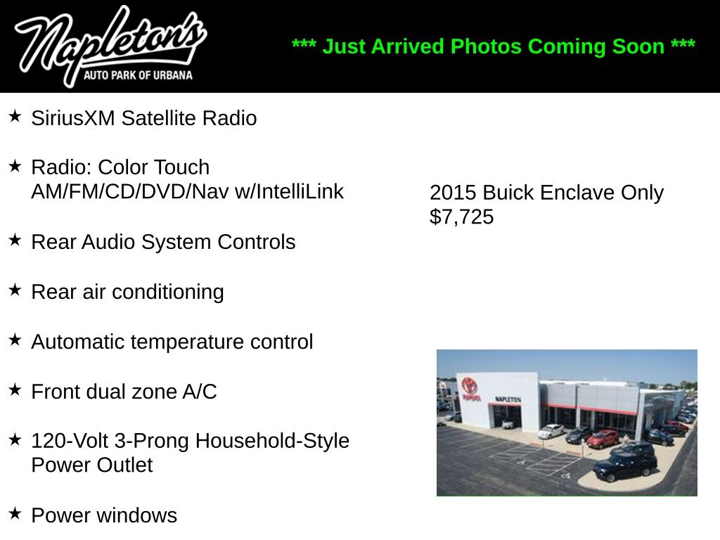 2015 Buick Enclave Leather AWD