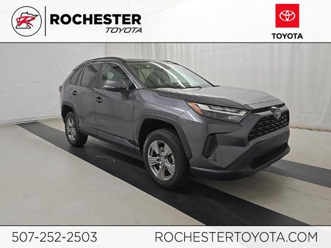 Magnetic Gray Metallic 2024 Toyota RAV4 SUV / Crossover All-Wheel Drive 8-Speed Automatic