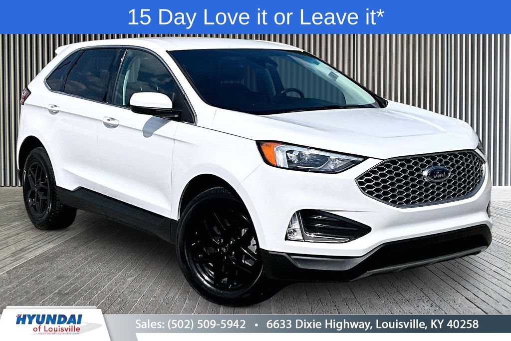Oxford White 2024 Ford Edge SEL AWD SUV / Crossover All-Wheel Drive 8-Speed Automatic