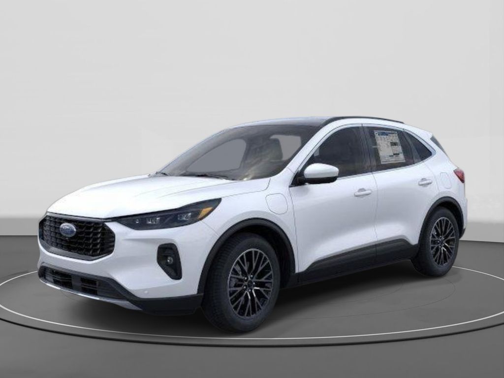 White Metallic 2025 Ford Escape Hybrid Plug-in FWD SUV / Crossover Front-Wheel Drive Continuously Variable Transmission
