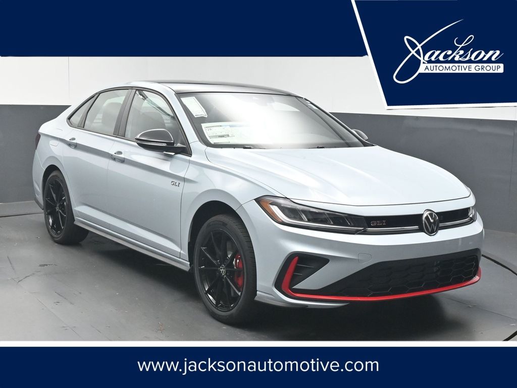 Gray 2026 Volkswagen Jetta GLI Sedan Front-Wheel Drive 6-Speed Manual