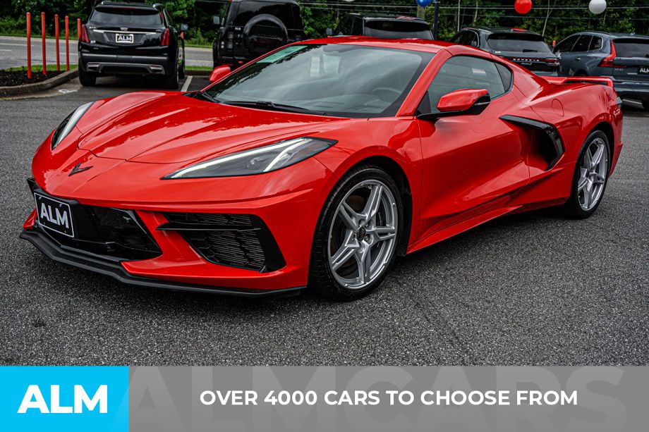 Used 2021 Red Chevrolet Stingray image 3