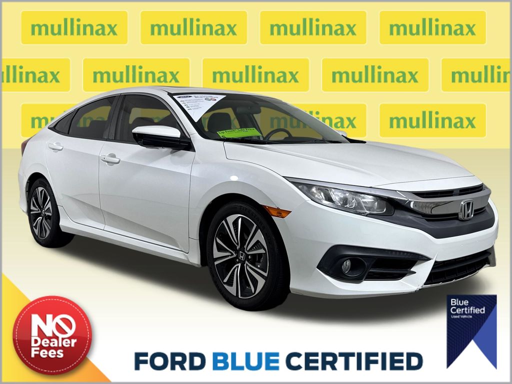 2017 Honda Civic Sedan Front-Wheel Drive Continuously Variable Transmission