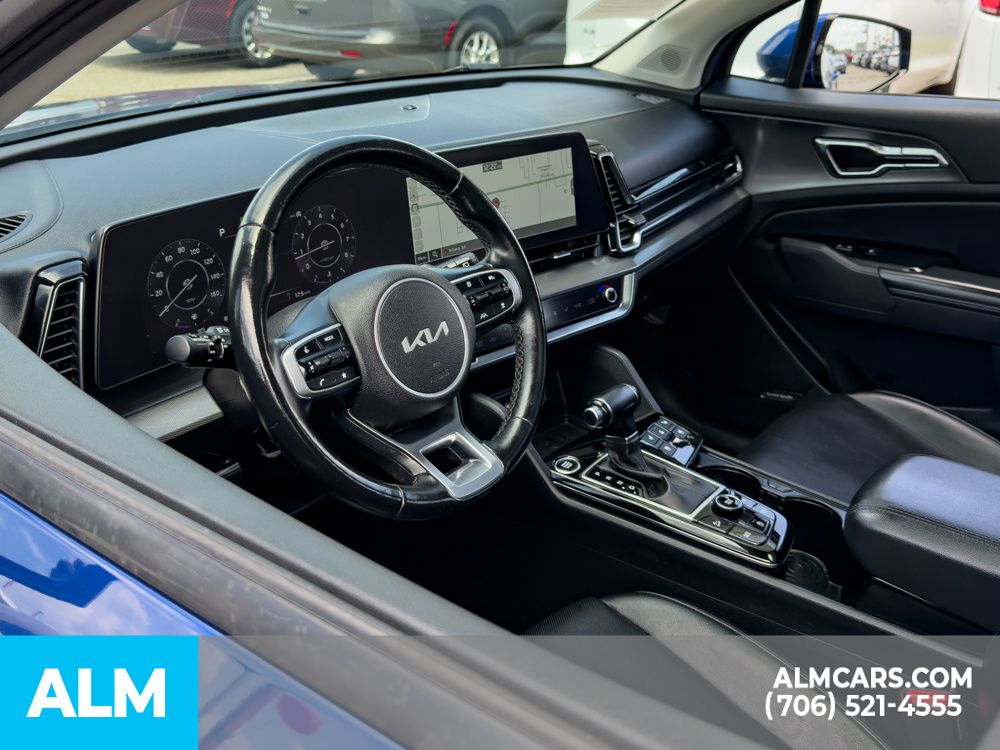 Used 2023 Blue Kia SX-Prestige image 11