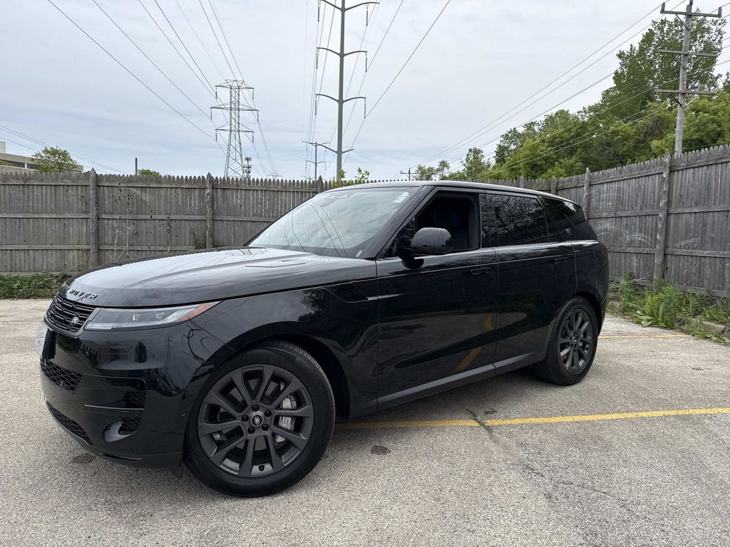 Black 2025 Land Rover Range Rover Sport P360 S AWD SUV / Crossover All-Wheel Drive 8-Speed Automatic