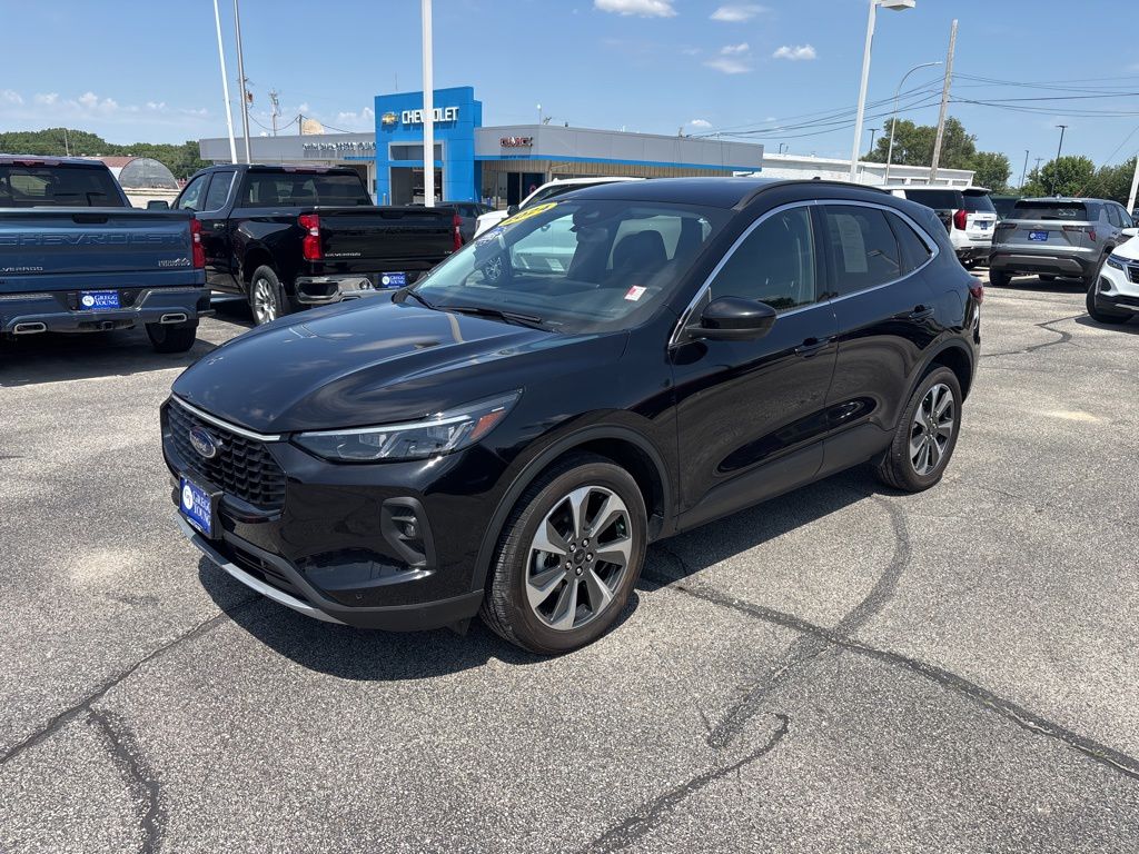 Agate Black Metallic 2024 Ford Escape SUV / Crossover All-Wheel Drive 8-Speed Automatic