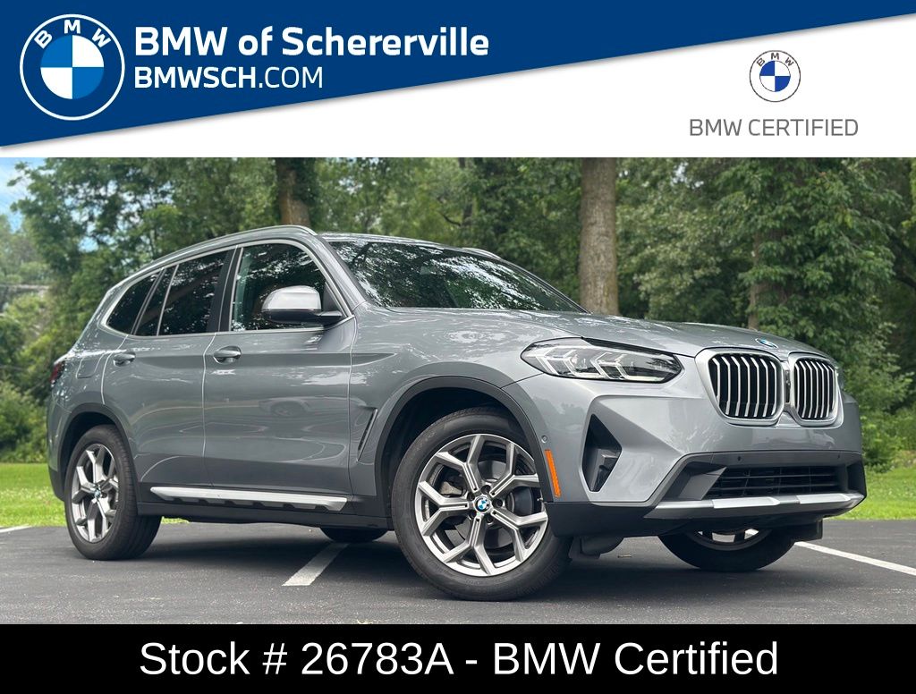 Skyscraper Gray Metallic 2024 BMW X3 SUV / Crossover All-Wheel Drive 8-Speed Automatic