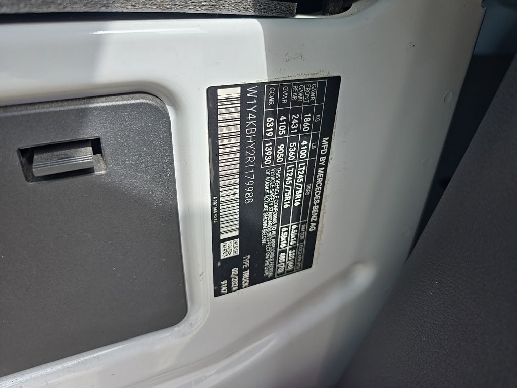 Used 2024 Mercedes-benz Sprinter 2500 Van