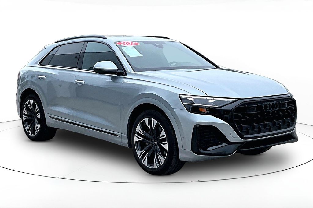 Satellite Silver Metallic 2025 Audi Q8 quattro Premium Plus 55 TFSI SUV / Crossover All-Wheel Drive 8-Speed Automatic