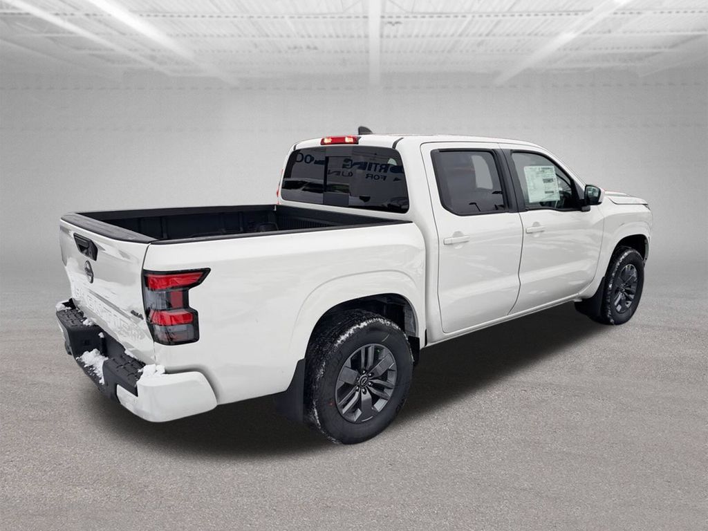 2026 Nissan Frontier SV White at John Sisson Motors