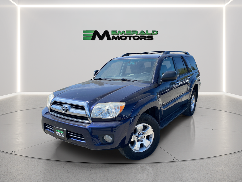 Blue 2008 Toyota 4Runner SR5 V6 SUV / Crossover 4X2 5-Speed Automatic Overdrive