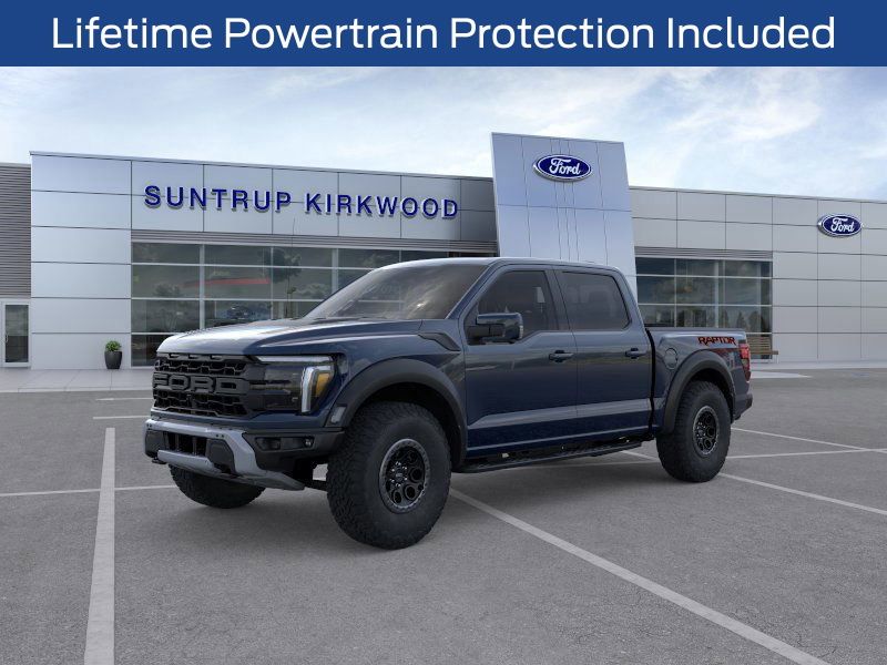 Antimatter Blue Metallic 2026 Ford F-150 Raptor SuperCrew 4WD Pickup Truck Four-Wheel Drive Automatic