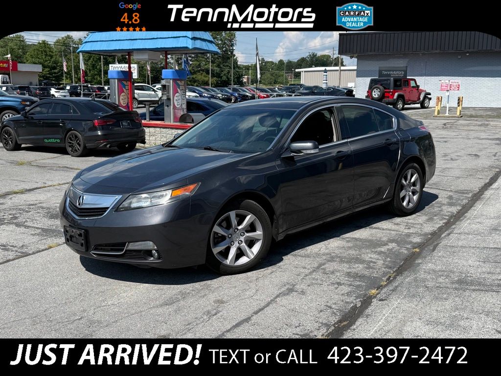Crystal Black Pearl 2013 Acura TL Sedan Front-Wheel Drive 6-Speed Automatic