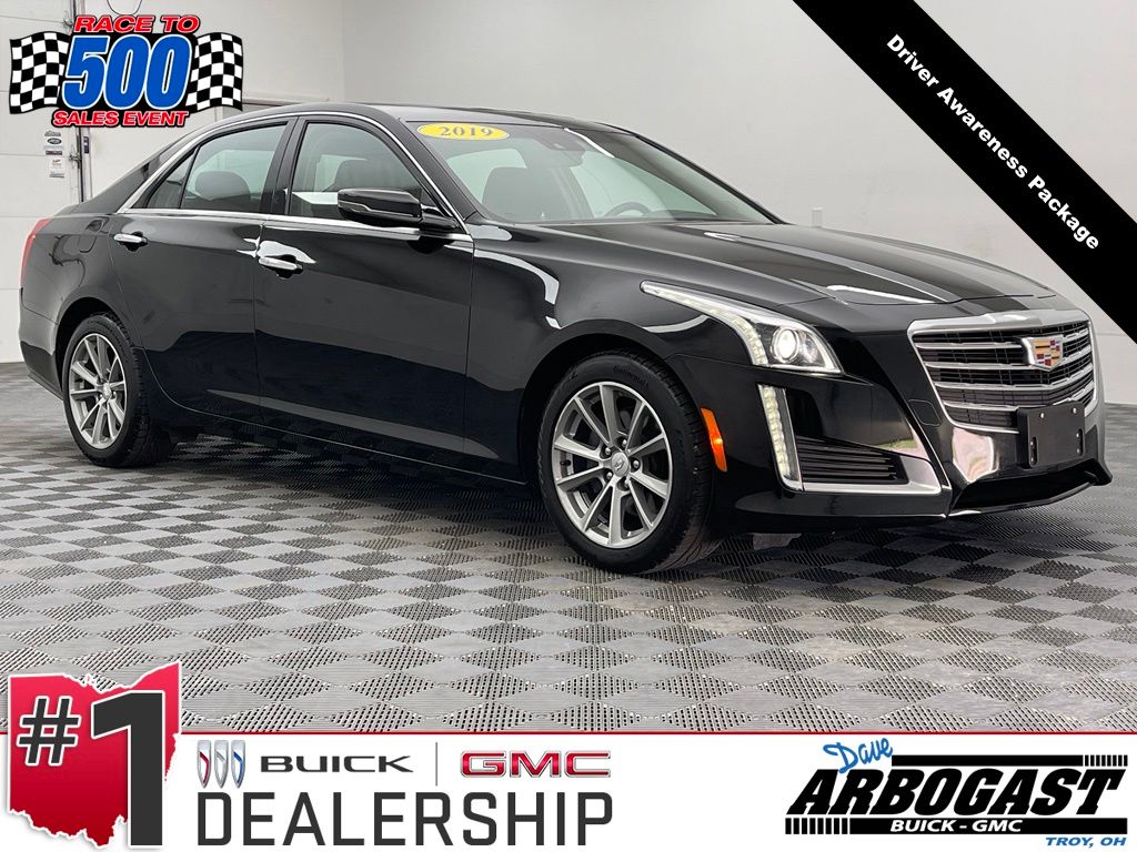Black Raven 2019 Cadillac CTS Sedan All-Wheel Drive 8-Speed Automatic