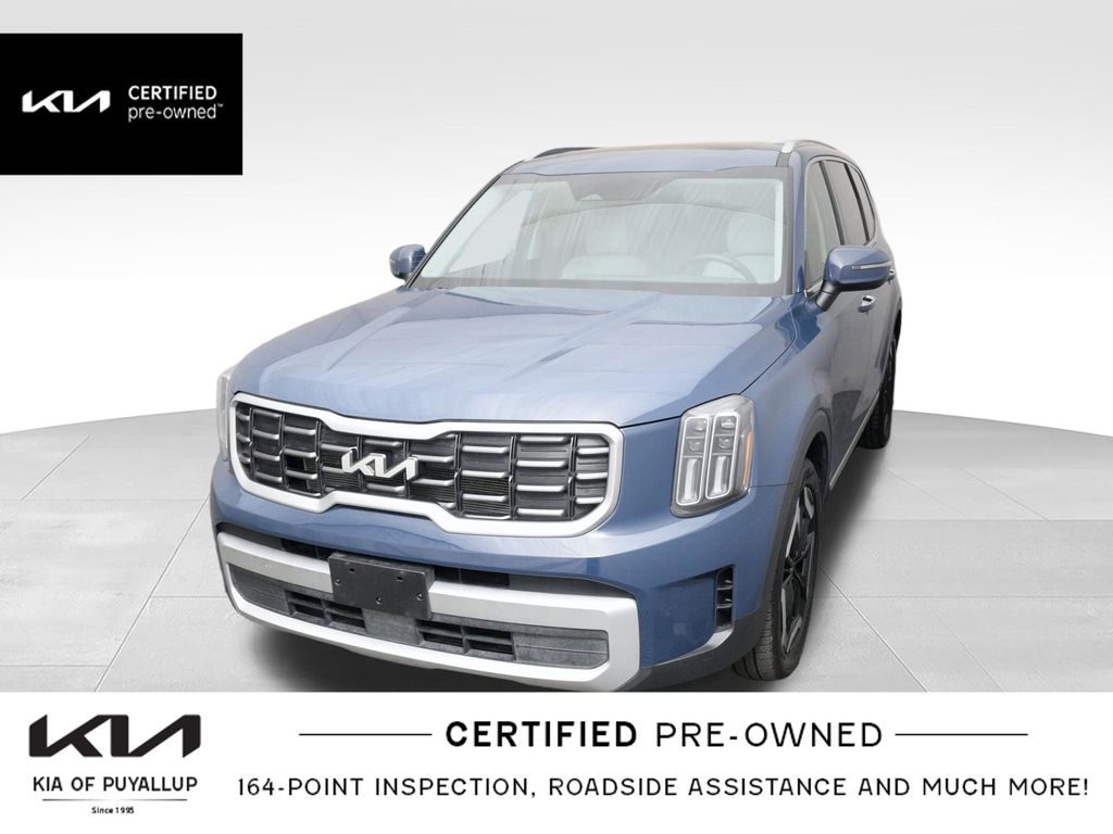 Midnight Lake Blue 2024 Kia Telluride SUV / Crossover All-Wheel Drive 8-Speed Automatic