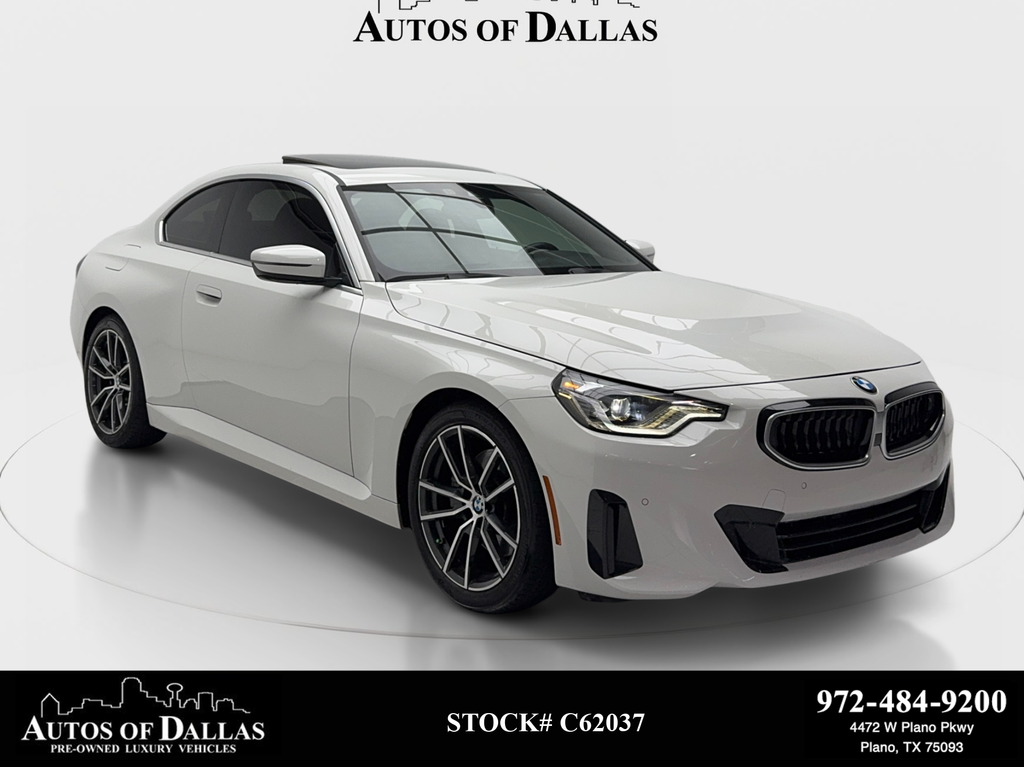 Alpine White 2022 BMW 2 Series Coupe Rear-Wheel Drive 8-Speed Automatic