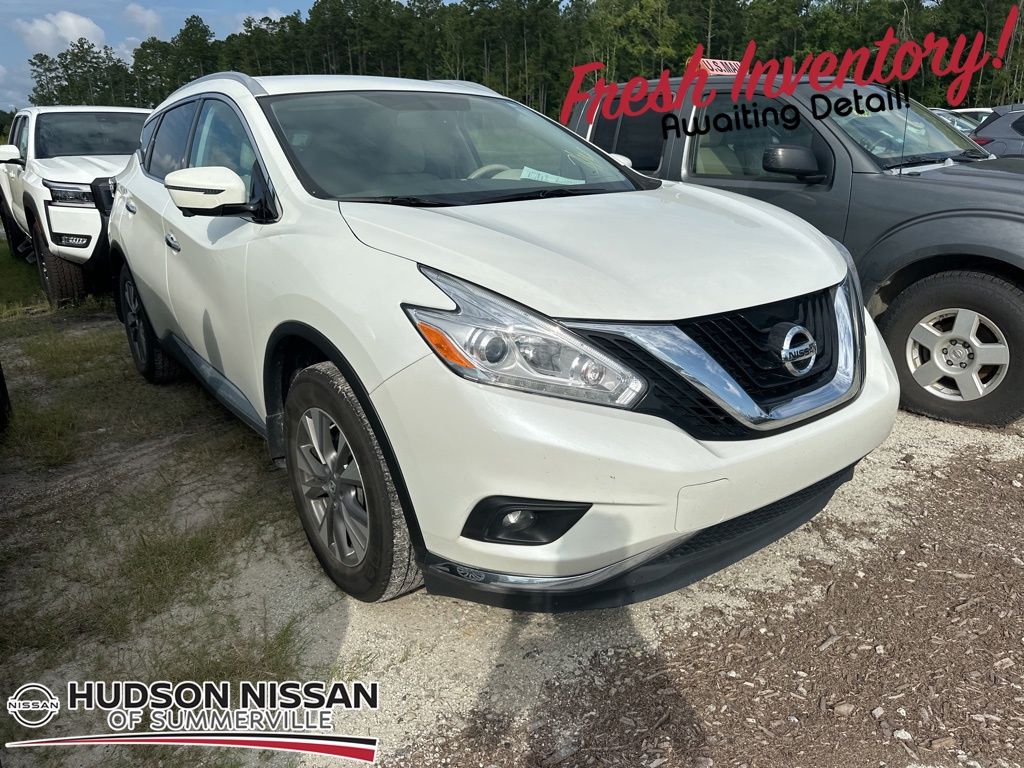 2017 Pearl White Nissan Murano SL SUV
