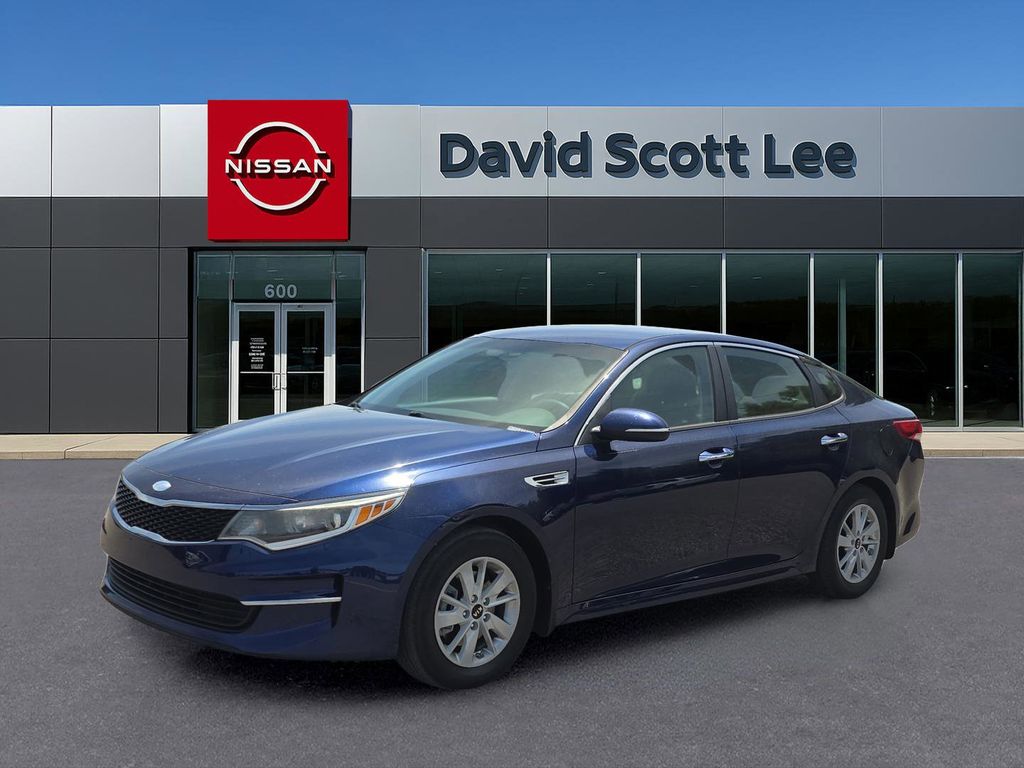 Horizon Blue 2017 Kia Optima LX Sedan Front-Wheel Drive 6-Speed Automatic