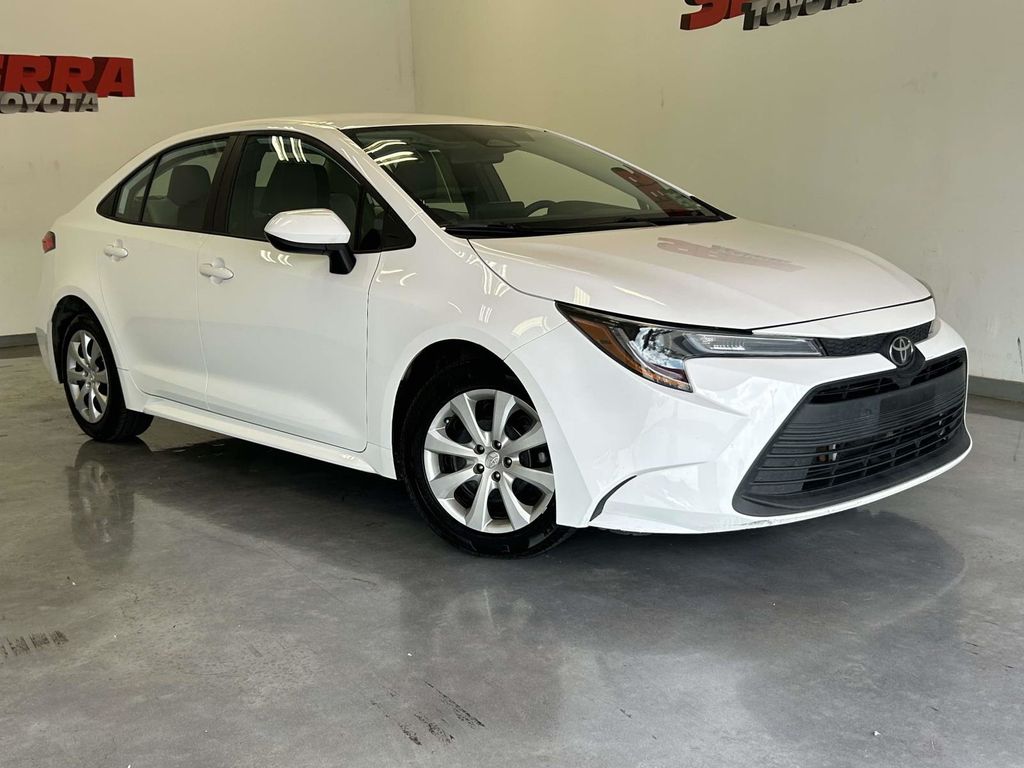 Ice Cap 2023 Toyota Corolla LE FWD Sedan Front-Wheel Drive Continuously Variable Transmission