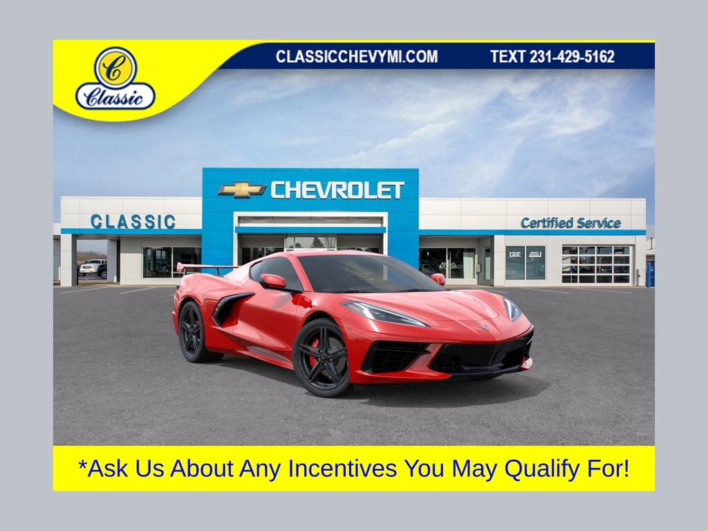 Torch Red 2026 Chevrolet Corvette Coupe Rear-Wheel Drive 8-Speed Dual Clutch