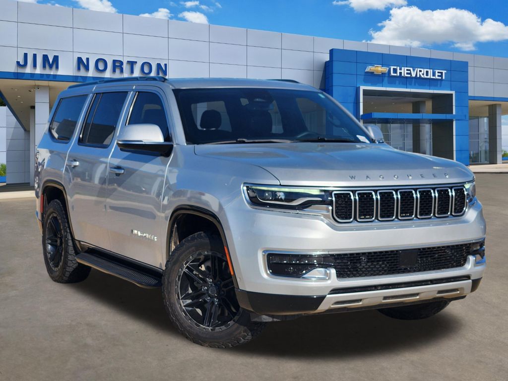 Silver Zynith 2022 Jeep Wagoneer Series II 4WD SUV / Crossover Four-Wheel Drive 8-Speed Automatic