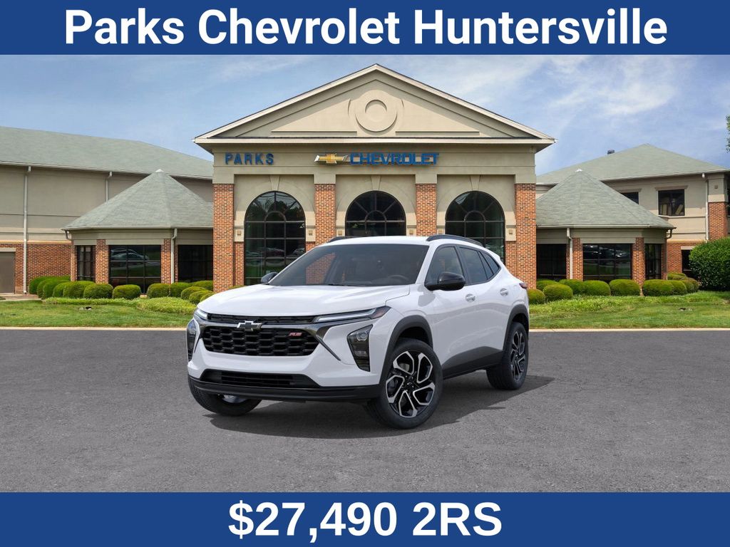 Summit White 2026 Chevrolet Trax RS with 2RS FWD SUV / Crossover Front-Wheel Drive 6-Speed Automatic