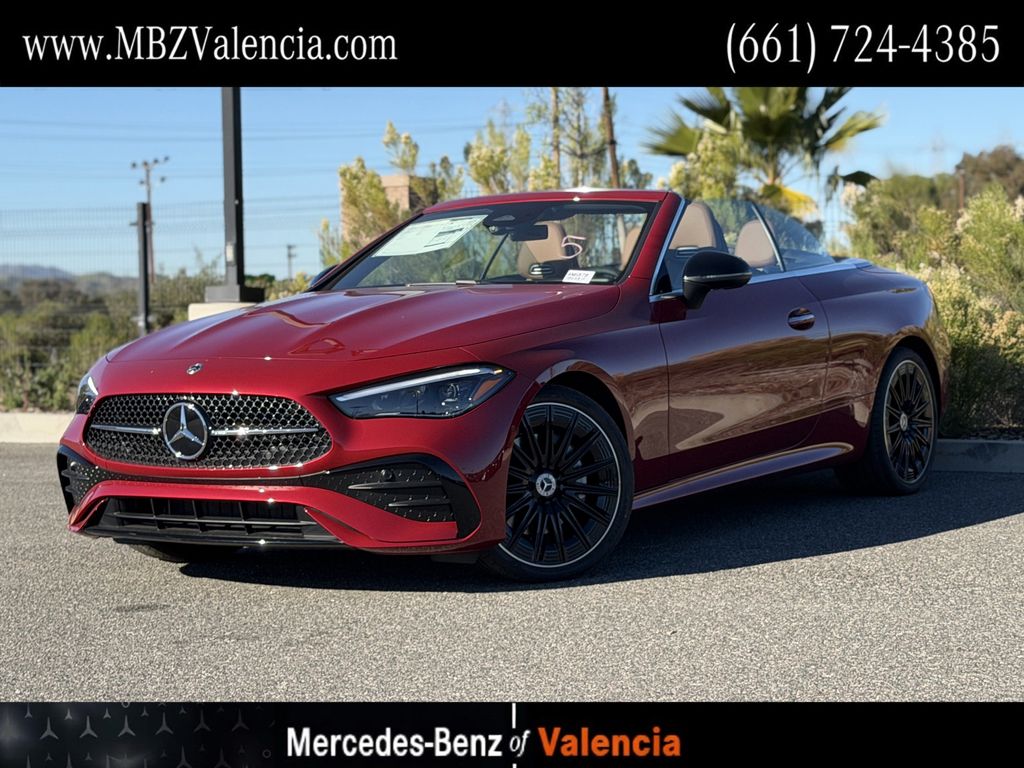 Red 2026 Mercedes-Benz CLE Coupe All-Wheel Drive 9-Speed Automatic