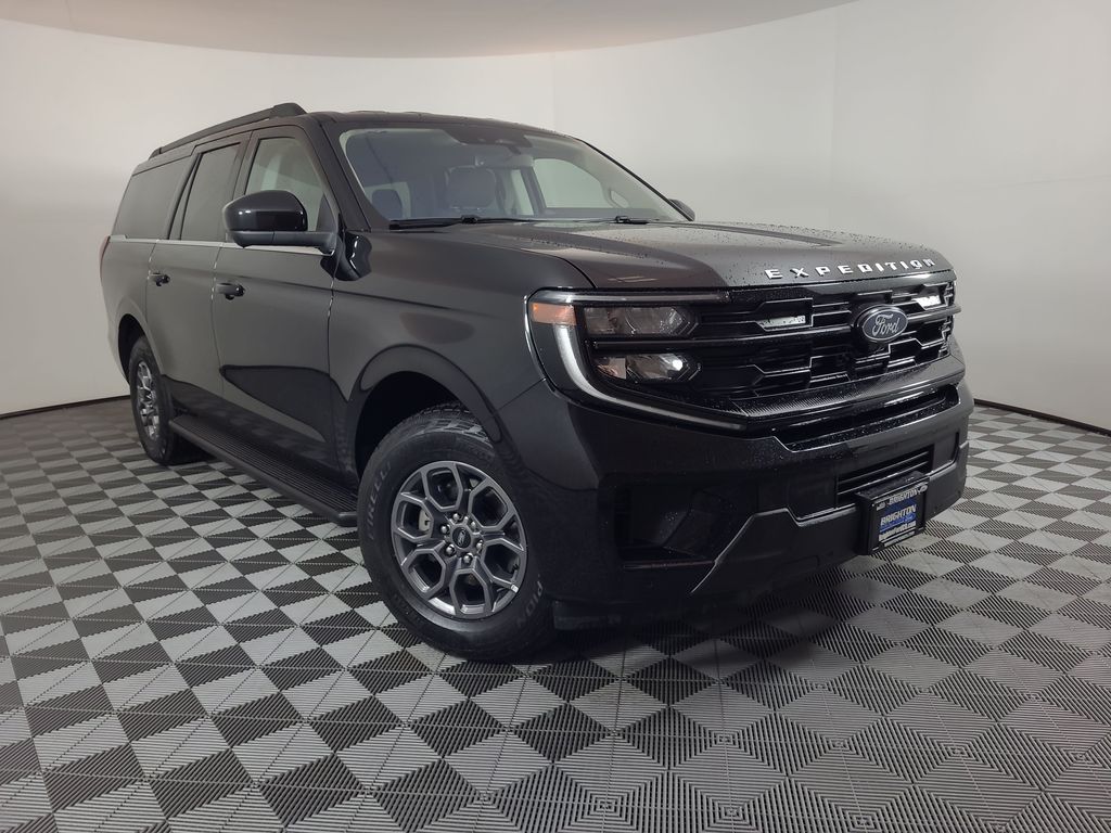Agate Black Metallic 2025 Ford Expedition SUV / Crossover Four-Wheel Drive Automatic