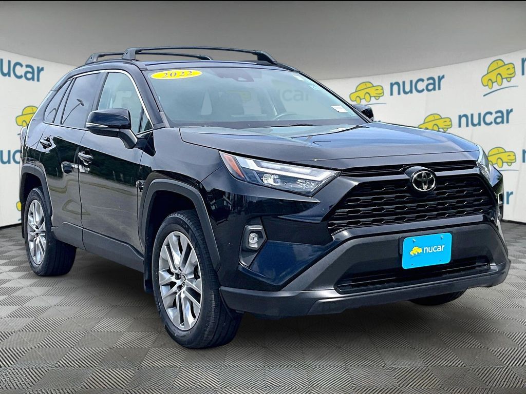 Midnight Black Metallic 2022 Toyota RAV4 SUV / Crossover All-Wheel Drive 8-Speed Automatic