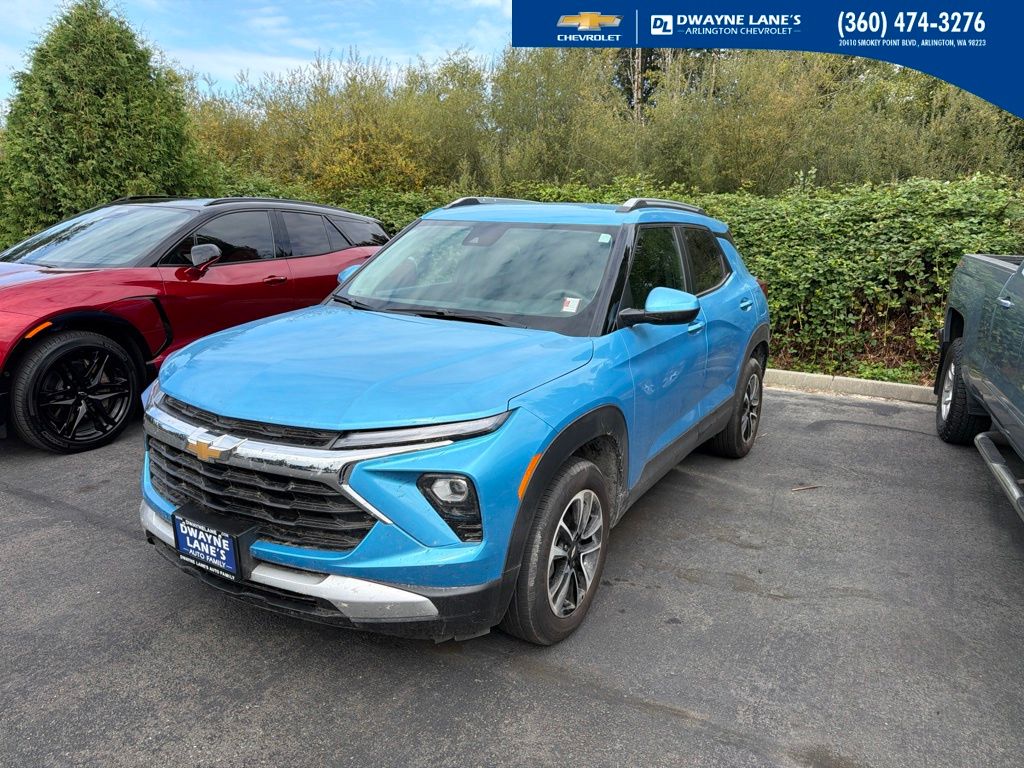 Marina Blue Metallic 2025 Chevrolet Trailblazer SUV / Crossover Four-Wheel Drive 9-Speed Automatic