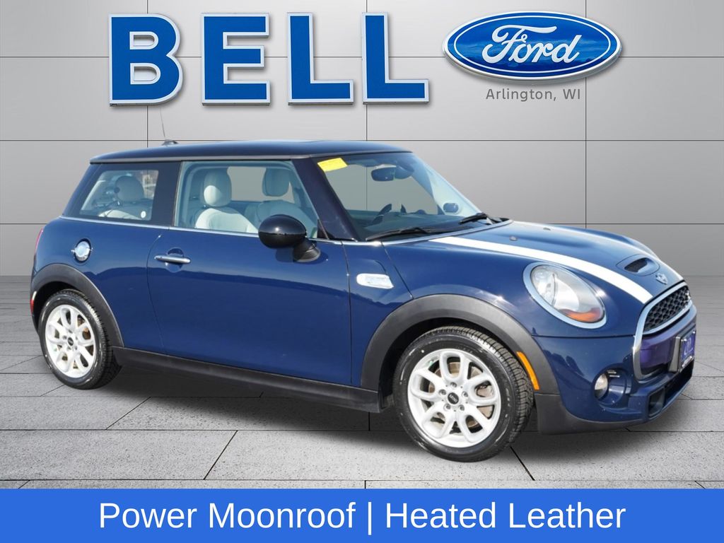 Blue 2015 MINI Cooper S 2-Door Hatchback FWD Hatchback Front-Wheel Drive 6-Speed Automatic