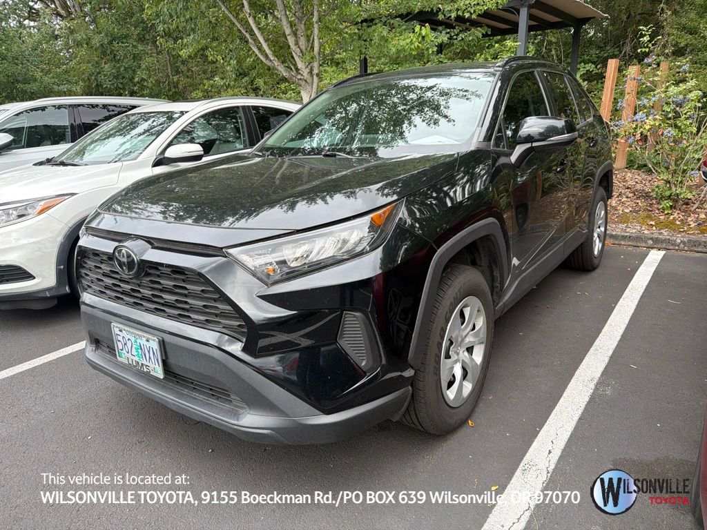 Blue 2019 Toyota RAV4 SUV / Crossover All-Wheel Drive 8-Speed Automatic