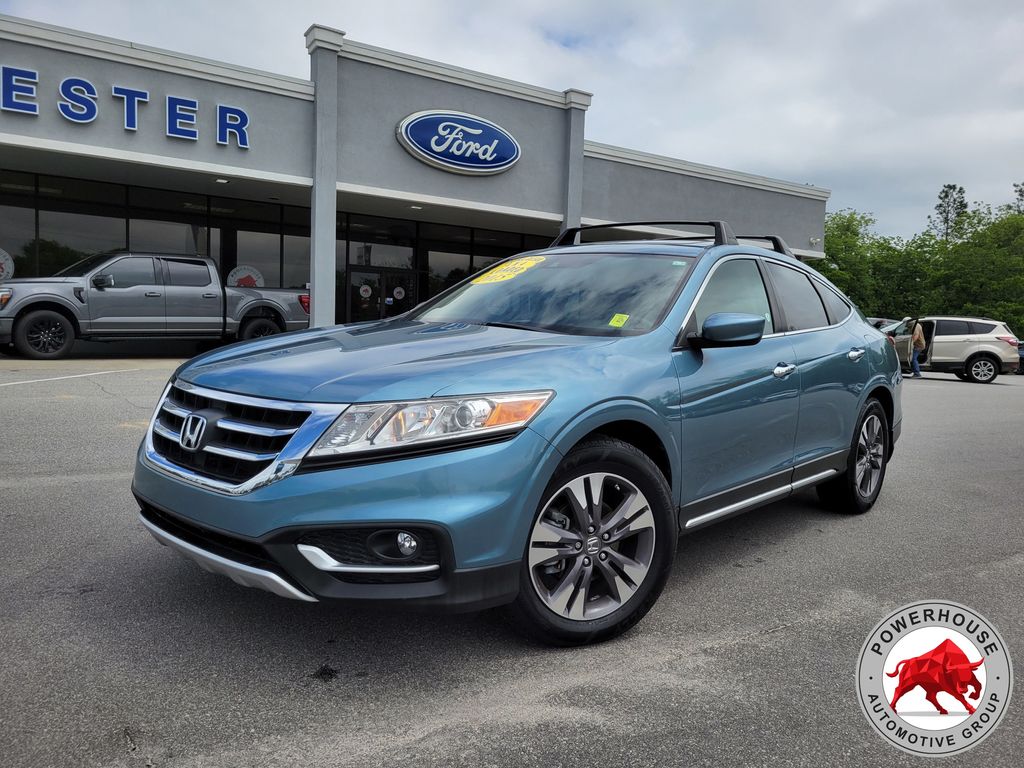 Mountain Air Metallic 2015 Honda Crosstour EX-L V6 AWD SUV / Crossover All-Wheel Drive 6-Speed Automatic
