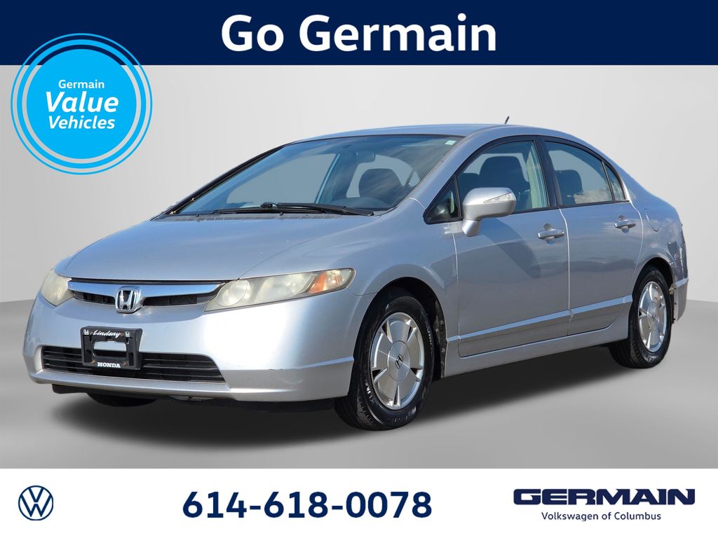 2006 Honda Civic Hybrid Plata (Alabaster Silver Metallic) Sedán Tracción delantera Transmisión variable continua